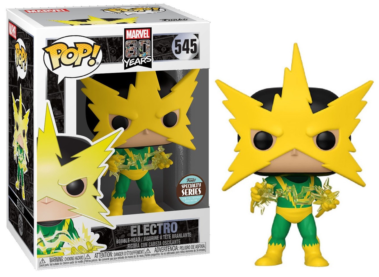Pop! Marvel 545: Electro 80th
